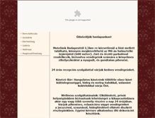 Tablet Screenshot of motelvargas.hu